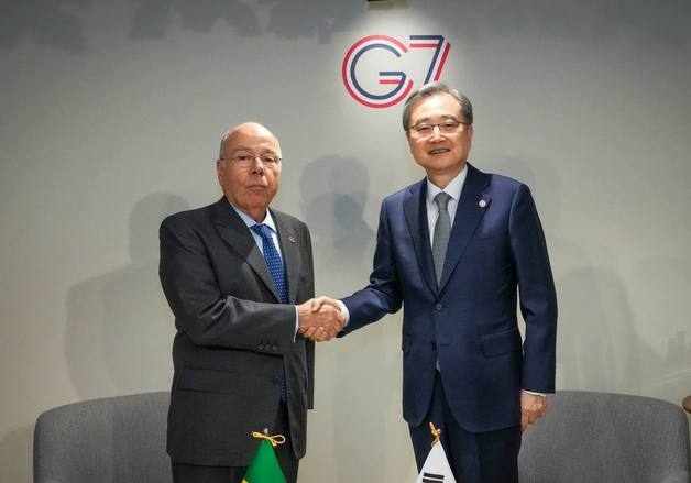 조현 외교, 브라질 외교장관 회담…에너지·대북정책 등 현안 의견 교환