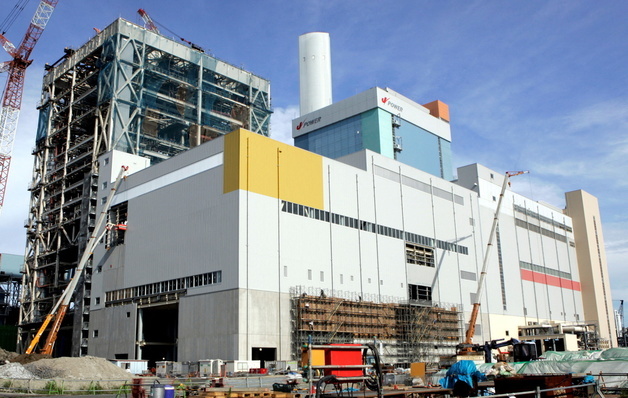 [포토] 일본 요코하마의 석탄 화력발전소