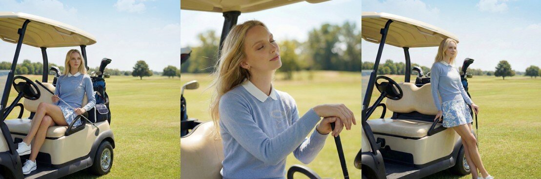 본문 이미지 - 레노마골프 2026 봄 시즌 여성라인 제품 이미지(레노마 제공)