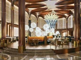 본문 이미지 - 인스파이어 메인 로비(현대리바트 제공)