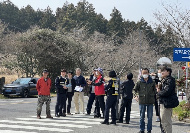 제주자치경찰 "교통단속 장소 선정 과정에 주민 참여"