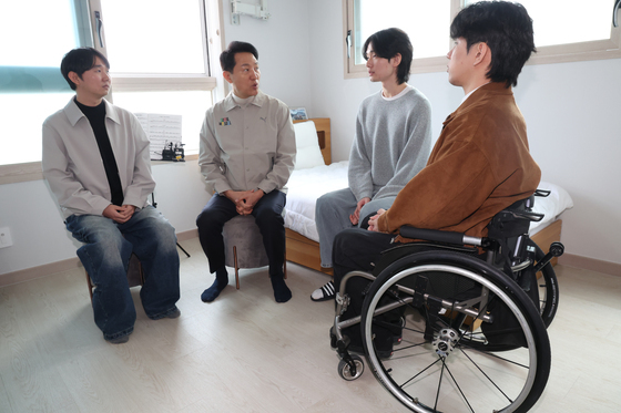 서해수호의 날 맞아 청년부상제대군인 만난 오세훈