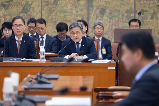 의원 질의 답하는 허민 국가유산청장