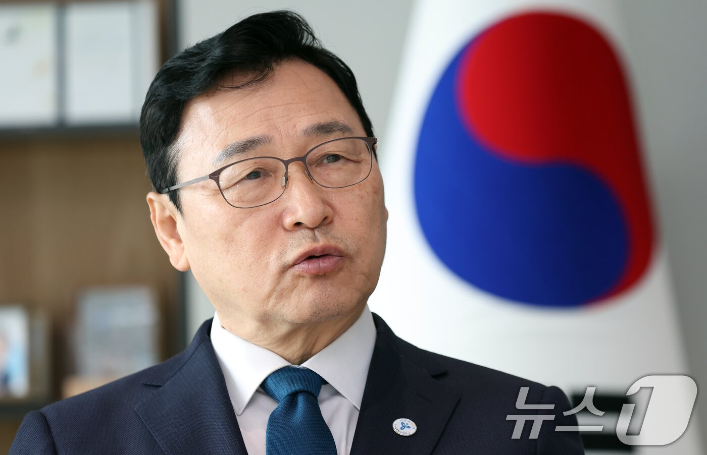 본문 이미지 - 정근식 서울시교육감이 27일 서울 용구 서울시교육청에서 뉴스1과 인터뷰를 하고 있다. ⓒ 뉴스1 김명섭 기자