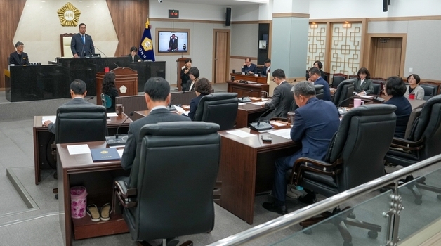 괴산군의회, 349회 임시회 폐회…1회 추경 7064억