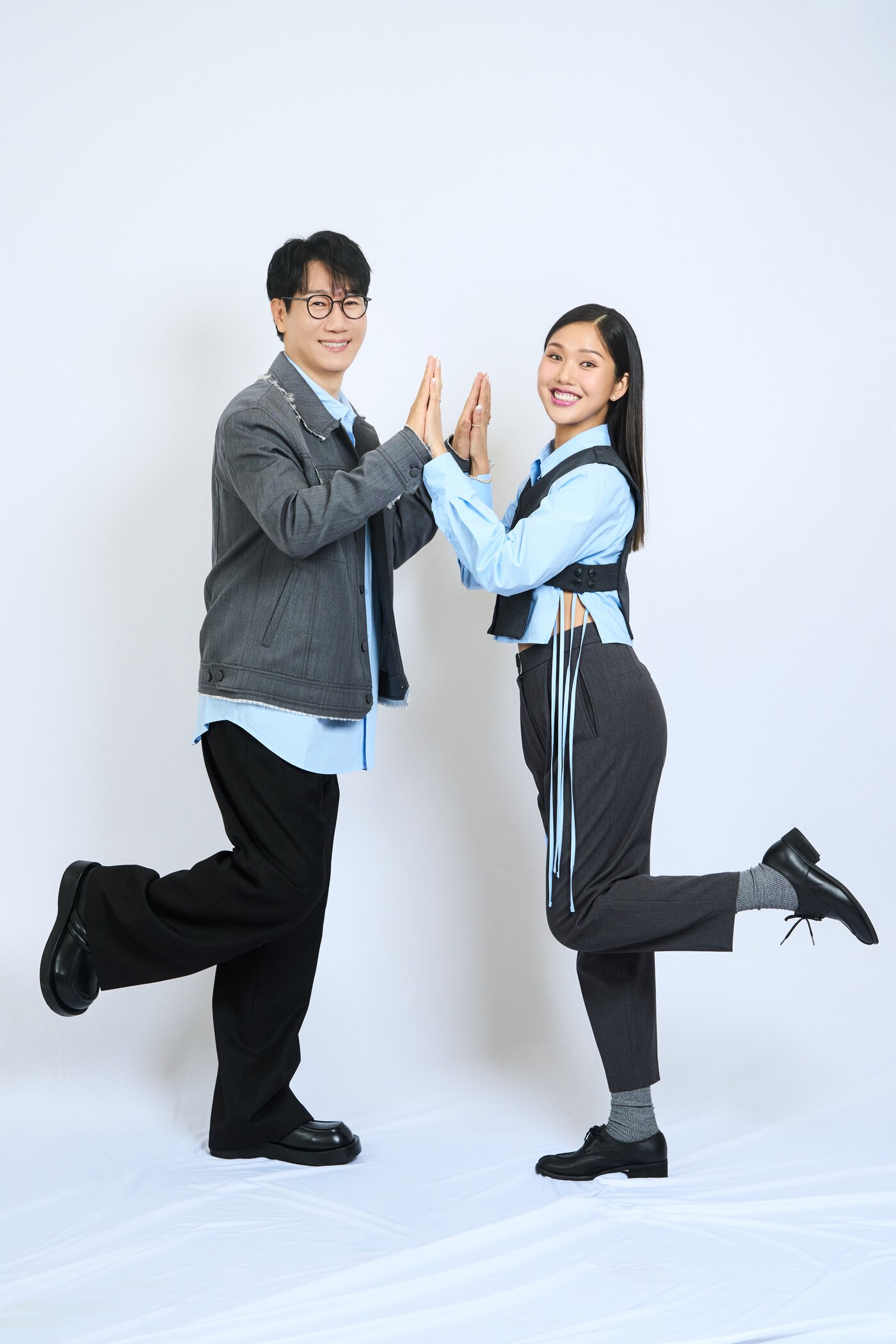 본문 이미지 - 방송인 지석진(왼쪽), 미미 / 사진제공='만학도 지씨'