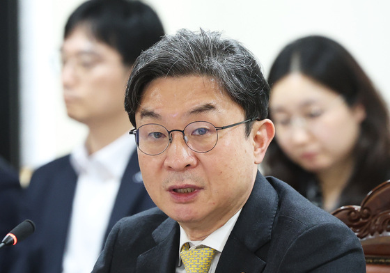 업무 협약식 발언하는 이억원 금융위원장