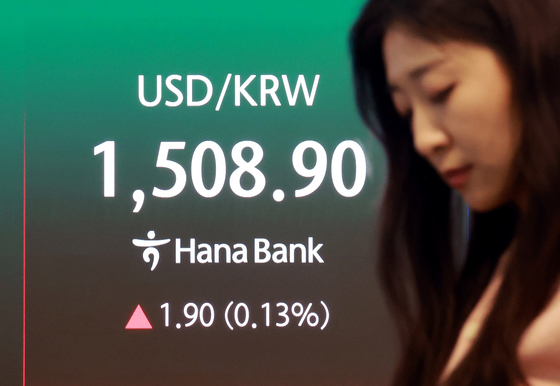 원·달러 환율 '1500원'
