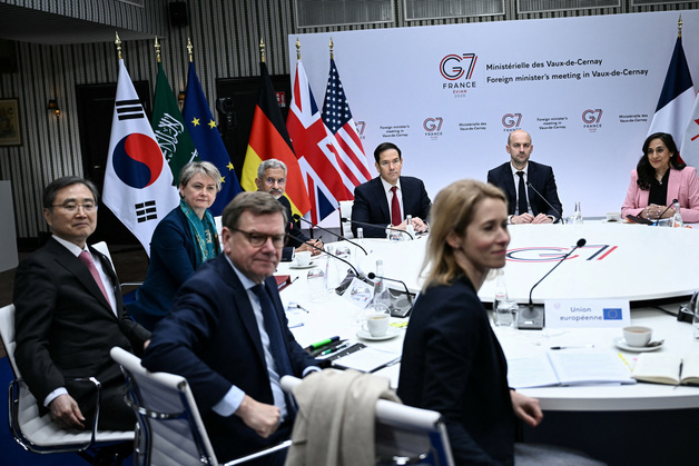 G7 외교장관회의 참석한 조현 장관