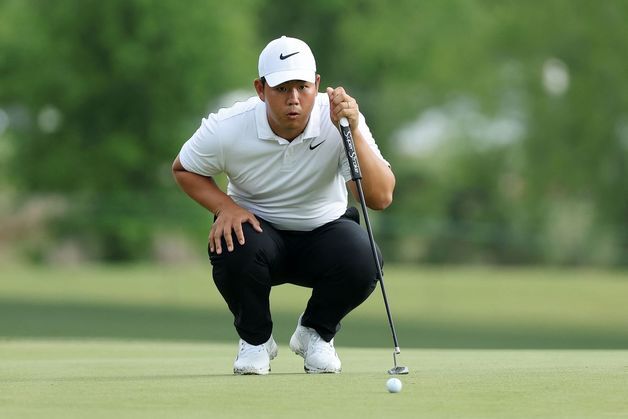 '5언더파' 김주형, PGA 휴스턴 오픈 2R 공동 20위 도약