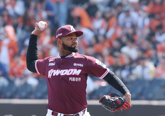 두꺼운 키움 선발진…1선발 알칸타라, '휴식 차원' 엔트리 말소