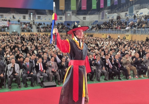 강원도, 강릉서 도정보고회…1만2000명 참석