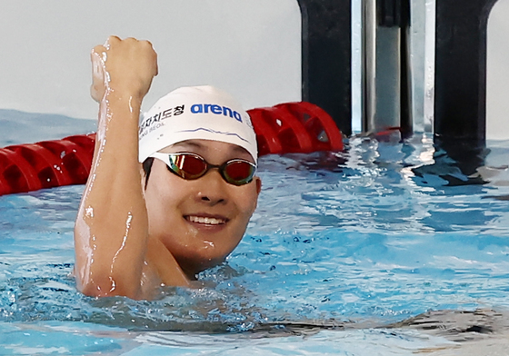 수영괴물 저력 보여준 김영범