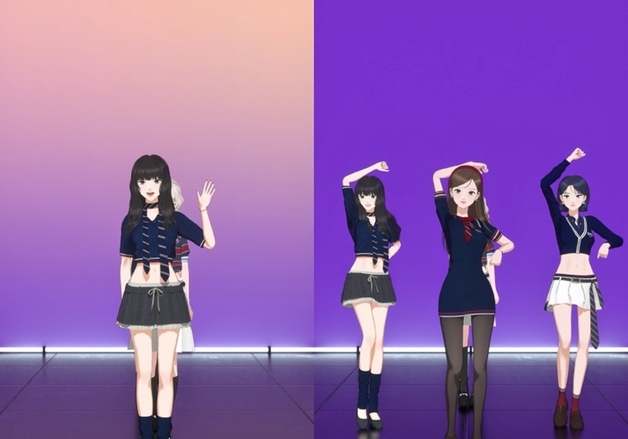 버추얼 걸그룹 오위스, 퍼포먼스 콘텐츠 출격…5인 매력 발산