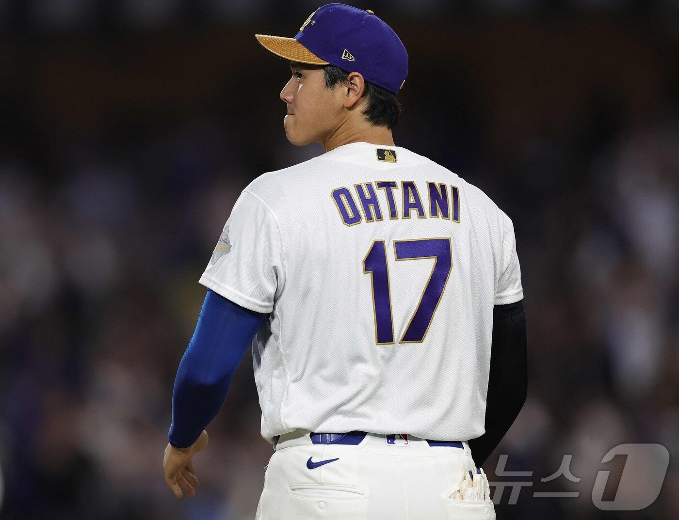 본문 이미지 - LA 다저스 오타니 쇼헤이는 개막 3경기째 시즌 마수걸이 홈런을 때리지 못했다. ⓒ AFP=뉴스1