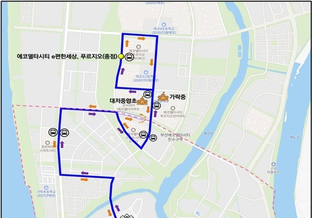 부산 에코델타시티, 30일 자율주행·로봇 서비스 본격 도입