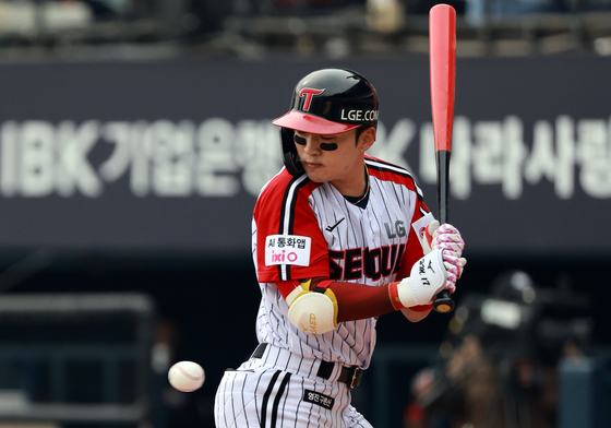 박해민, 몸에 맞는 볼