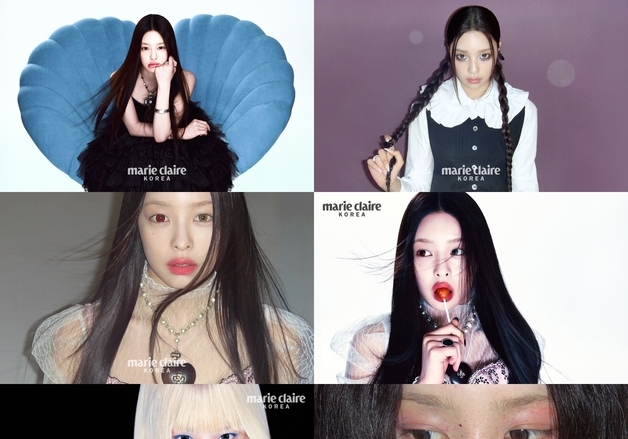 앳하트 나현, 화보 공개…기묘한 비주얼로 '패션계 블루칩' 부상