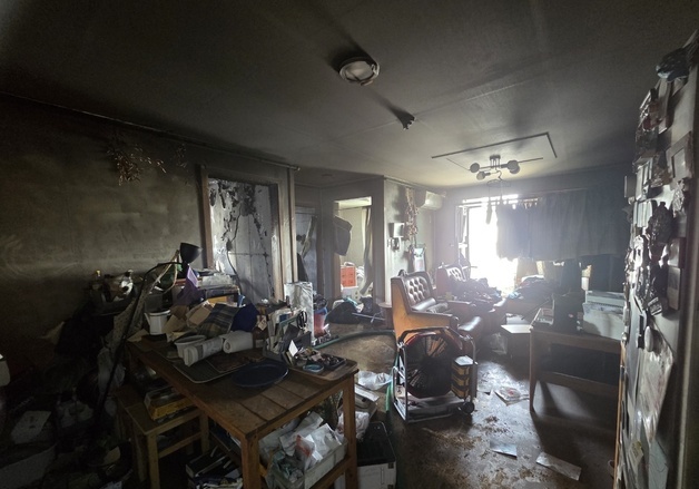 서귀포 하예동 다세대주택 화재…"1명 연기흡입"