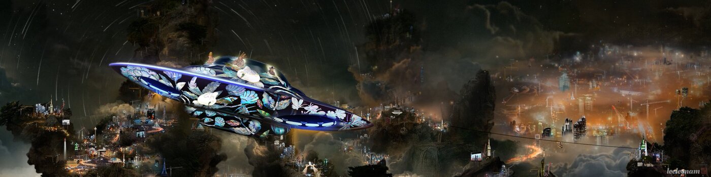 본문 이미지 - 이이남 작가가 제33회 아시아 태평양 경제협력체(APEC 2025) 정상회의에서 선보인 '몽유도원도' (ACC제공)