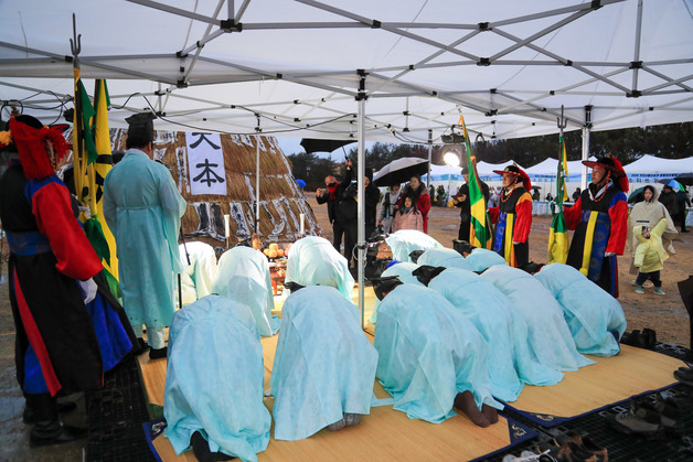 당진 기지시줄다리기 정월대보름 행사 성료…민속축제 서막