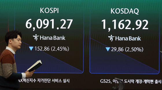 이란 사태 여파…하락 출발한 코스피·코스닥