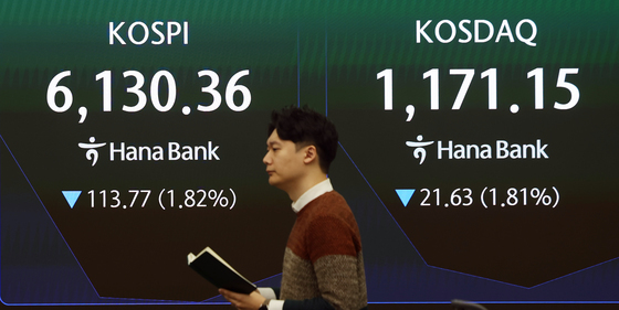 이란 사태 여파…코스피·코스닥 '동반 하락 출발'