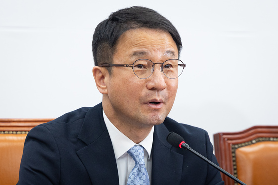 모두 발언하는 한병도 민주당 원내대표