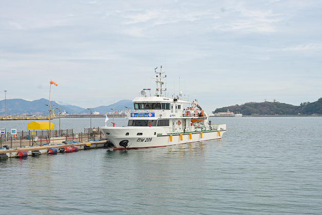 여수시, 다목적 관공선 '전남 209호'…"섬박람회 지원"