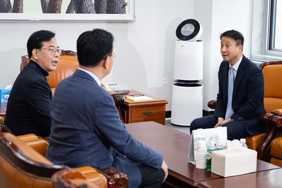 여야 원내지도부 회동