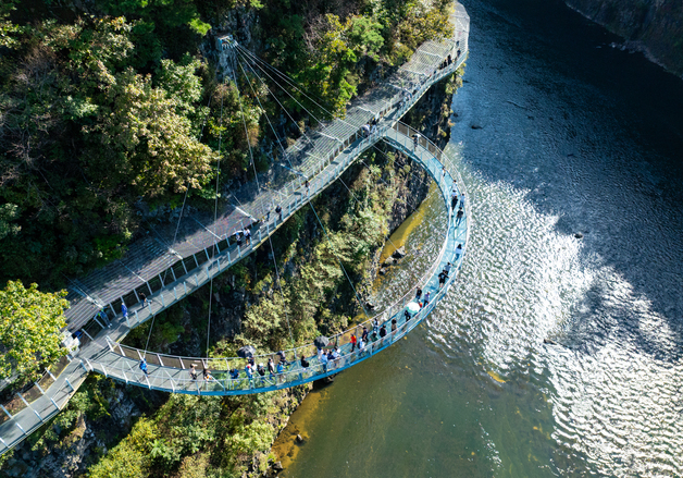 철원 한탄강 주상절리길 관광객 300만명 돌파