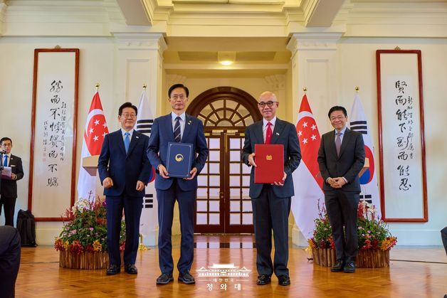 지식재산처, 싱가포르와 '지식재산 강화 협력 양해각서' 서명