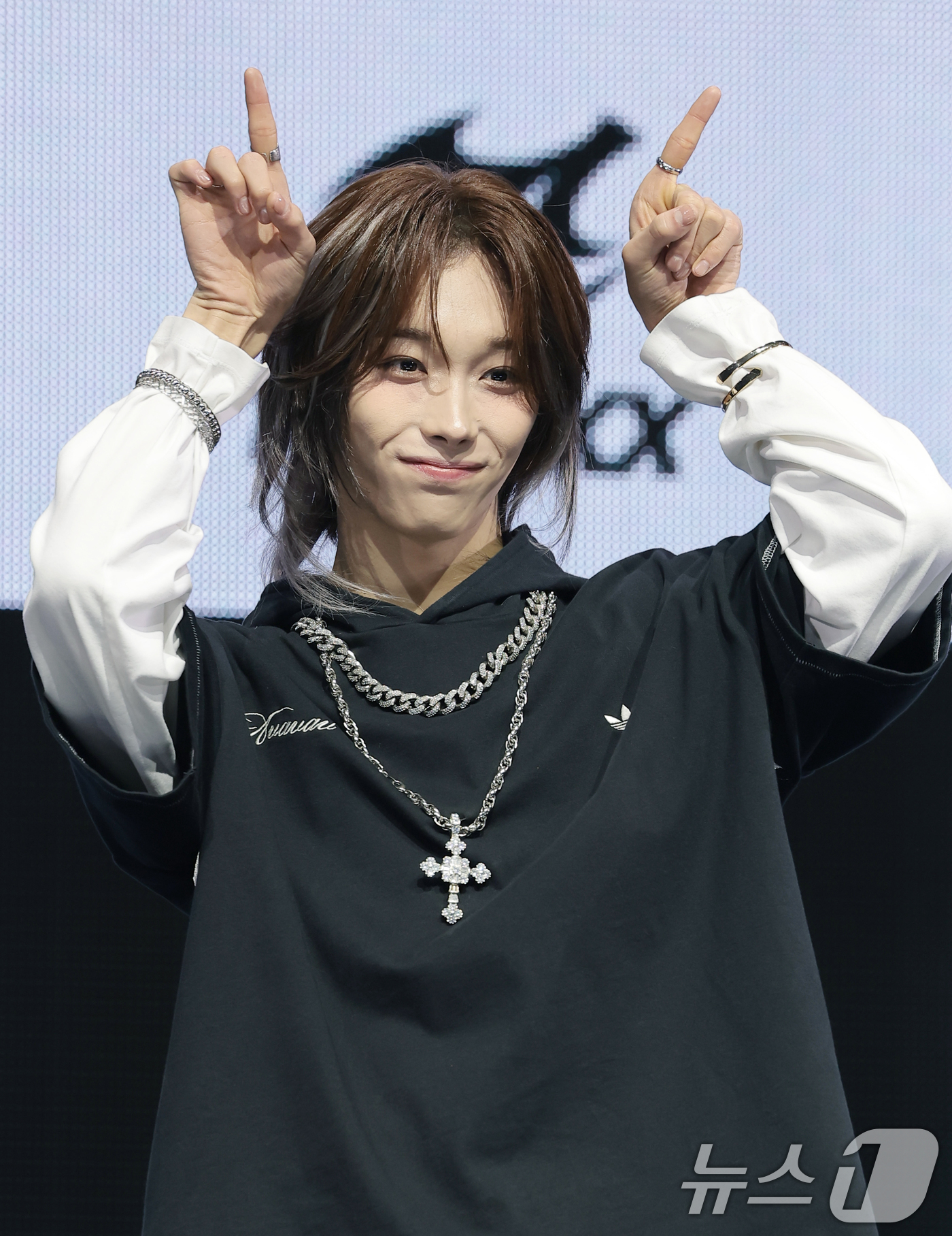 (서울=뉴스1) 권현진 기자 = TUNEXX(튜넥스) 타이라가 3일 서울 광진구 예스24라이브홀에서 가진 첫 번째 미니앨범 ‘SET BY US ONLY(셋 바이 어스 온리)’ 쇼케 …