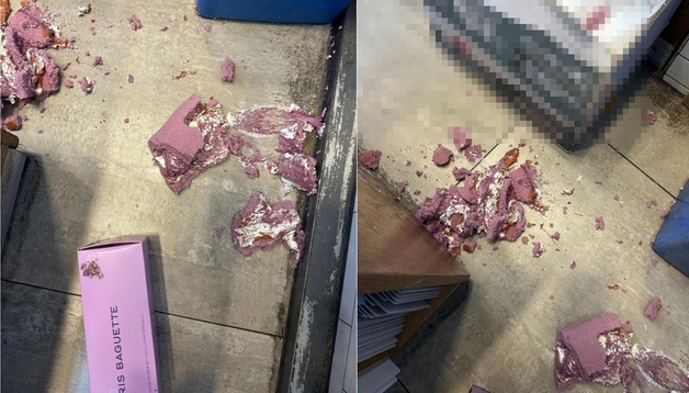 케이크 사 간 다음 날 교환 요구한 손님…"가게서 소리치고 바닥에 내동댕이"