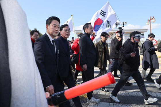 장동혁·송언석 '청와대로'