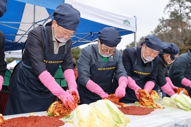 "해남 겨울배추로 봄 김장 하세요"…7일 새김치 담기 축제