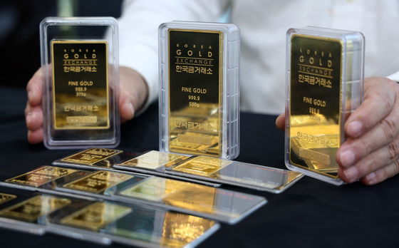 국내 금 시세 5%대 급등