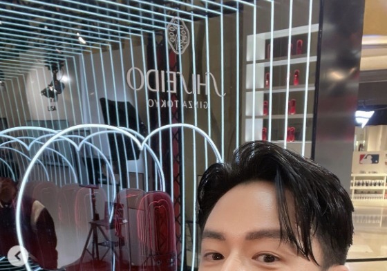 '쿠팡 알바' 임주환, 브랜드 행사장 등장 근황…여전히 잘생긴 비주얼