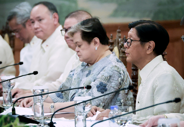 확대회담 발언하는 페르디난드 마르코스 주니어 필리핀 대통령