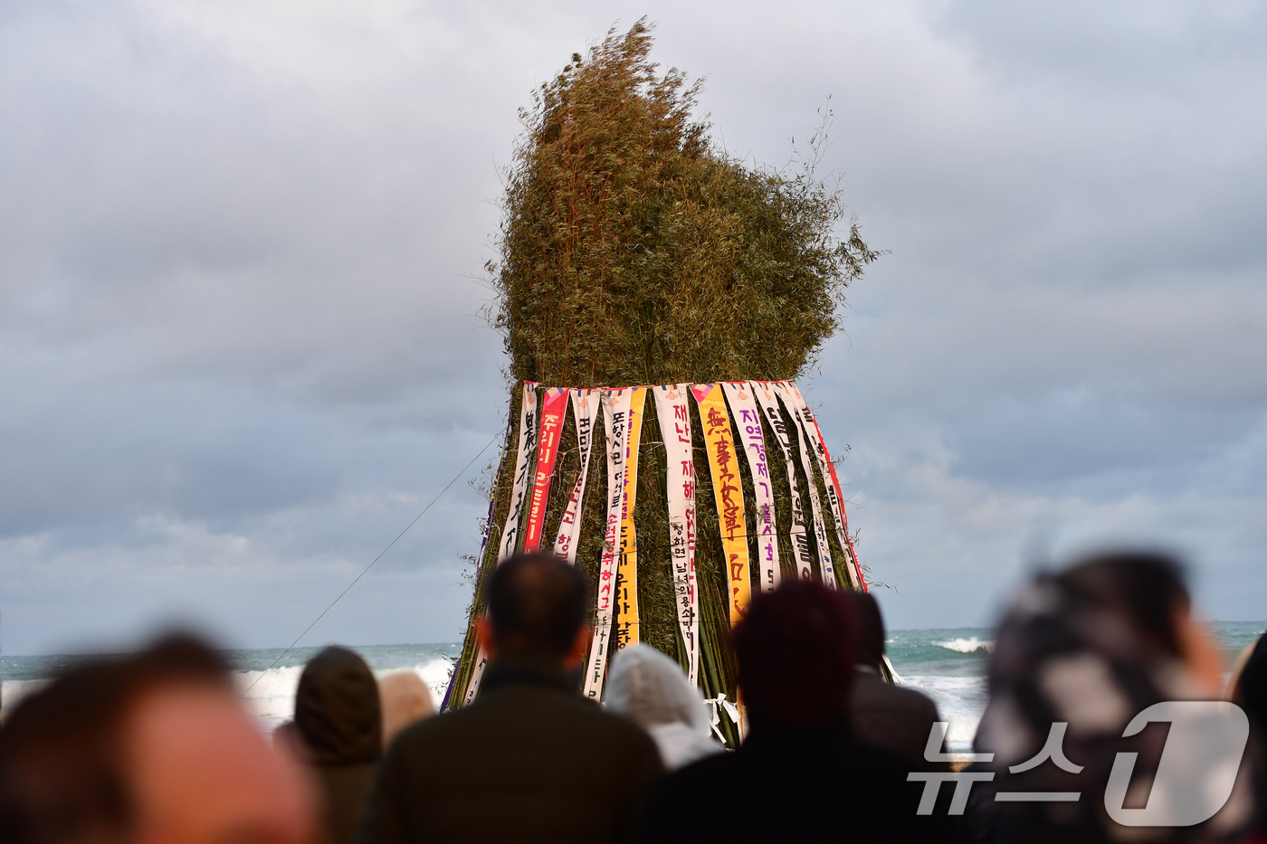 (포항=뉴스1) 최창호 기자 = 정월대보름인 3일 오후 경북 포항시 북구 청하면 월포해수욕장에서 진행될 예정이었던 달집태우기 행사가 강풍에 전면 취소됐다.이날 포항시에는 월포해수욕 …