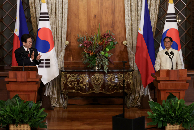 이재명 대통령 '한·필리핀 공동언론발표'