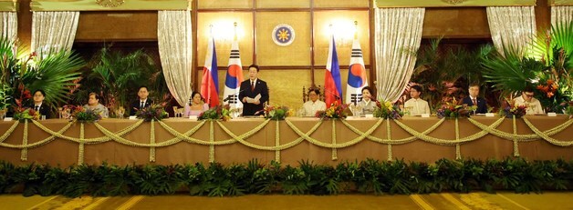 국빈만찬 참석한 이재명 대통령