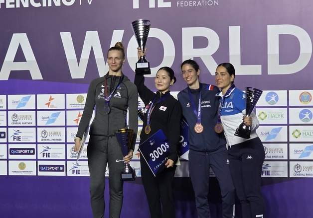 펜싱 송세라, 여자 에페 월드컵서 1년 4개월 만에 금메달