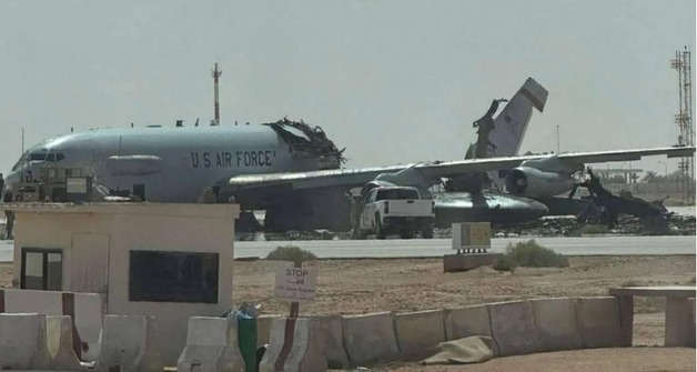 미군의 굴욕…박살 난 '4500억' E-3 센트리 조기경보기 공개