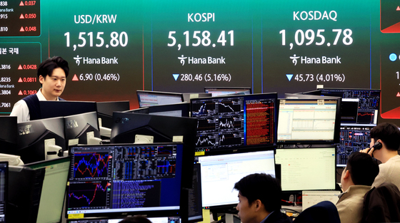 개미 1조 사고 기관 순매수 전환…코스피 낙폭 줄여 5270선 회복[장중시황]