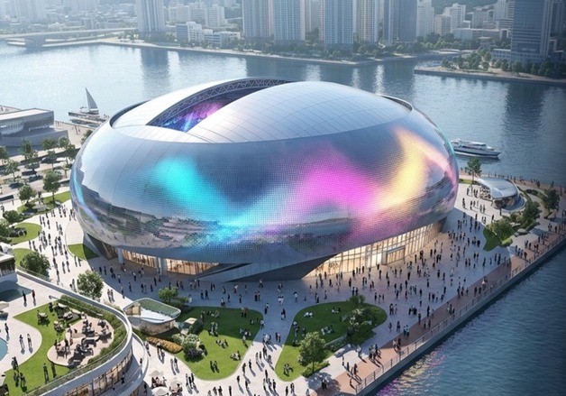 주진우, 북항에 최첨단 개폐형 아레나 '부산 오션 돔' 공약