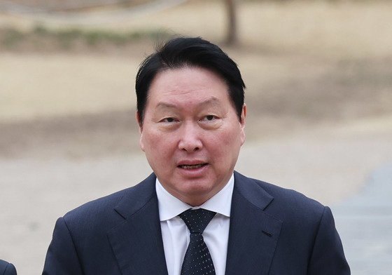 국회 사회적대화 결과보고 개회식 참석한 최태원 회장