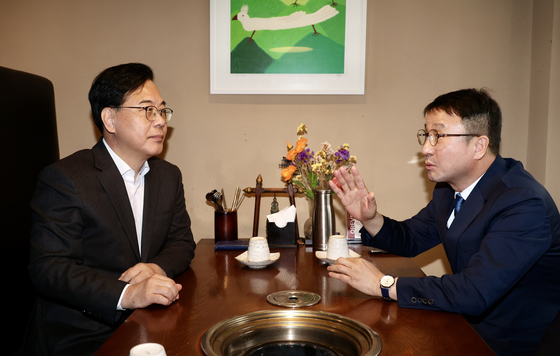 오찬 회동하는 여야 원내대표