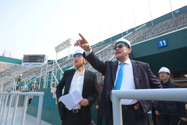 체육공단, 무재해 공사 위한 현장경영 나서