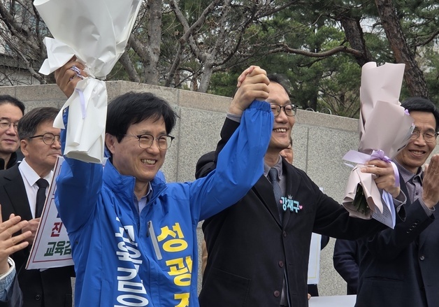 대전 진보교육감 단일후보 성광진 선출…투표+여론조사 76.8%